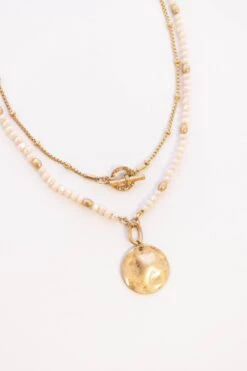 Wishing For A Fairytale Necklace, Gold -Chic Soul Store WishingForAFairytaleNecklace Gold 8925