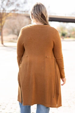 Wishing For Lovely Weather Cardigan, Brown -Chic Soul Store WishingForLovelyWeatherCardigan Brown 1814
