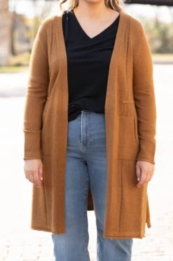 Wishing For Lovely Weather Cardigan, Brown -Chic Soul Store WishingForLovelyWeatherCardigan Brown 1815
