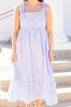 Wishing For You Dress, Periwinkle -Chic Soul Store WishingForYouDress Periwinkle
