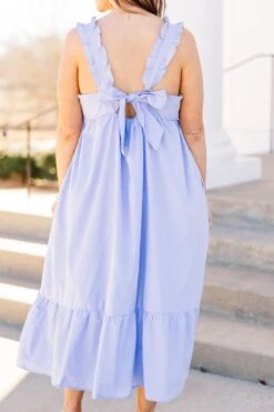 Wishing For You Dress, Periwinkle -Chic Soul Store WishingForYouDress Periwinkle 5