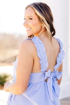 Wishing For You Dress, Periwinkle -Chic Soul Store WishingForYouDress Periwinkle 6