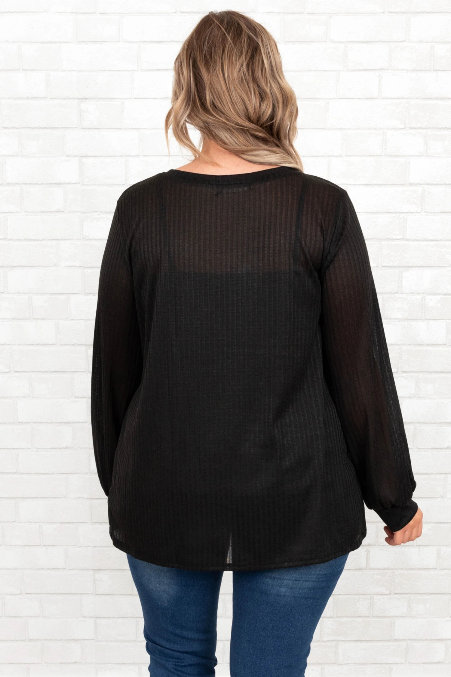 With My Girlfriends Top, Black 7 With My Girlfriends Top, Black - Image 5