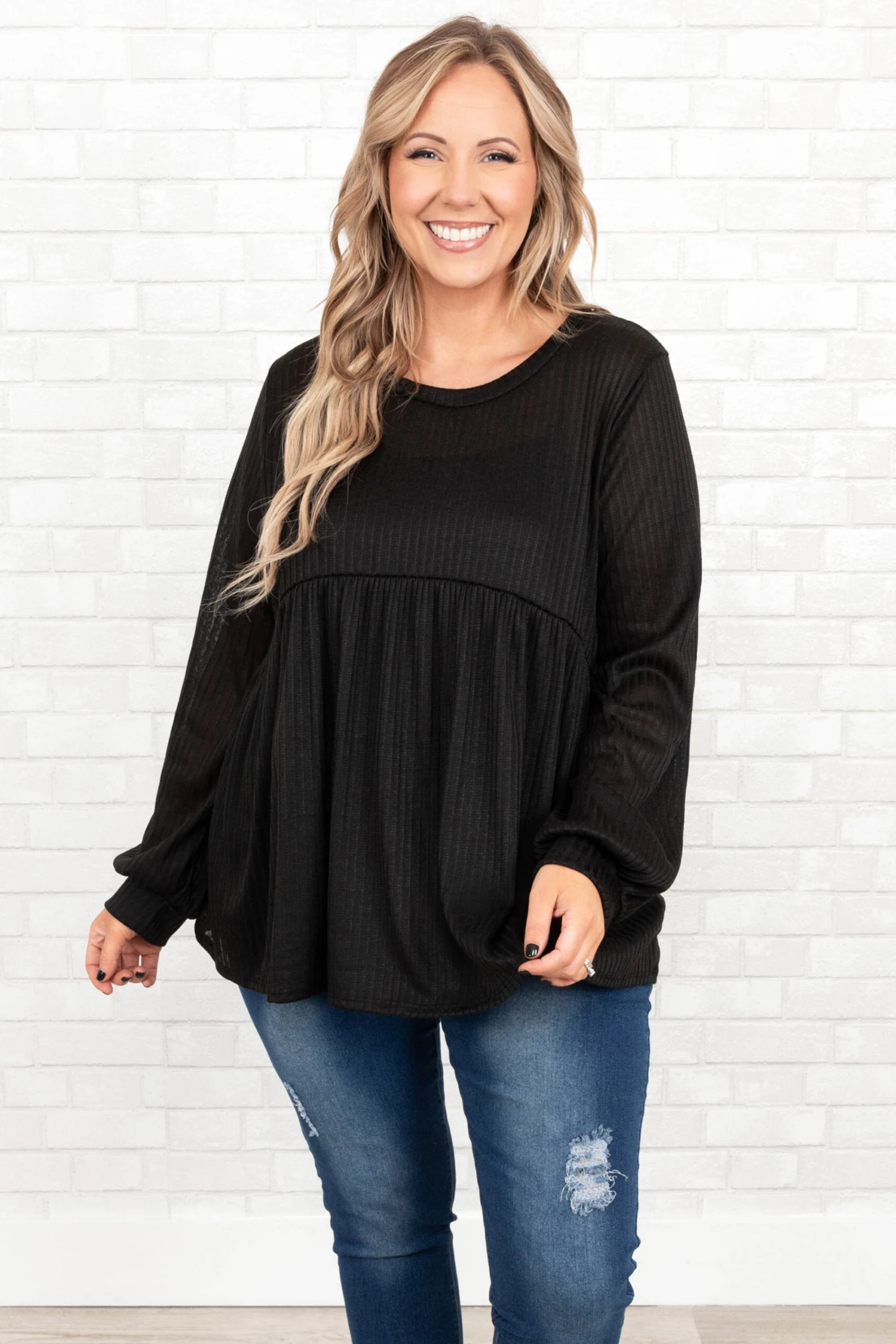 With My Girlfriends Top, Black 3 With My Girlfriends Top, Black