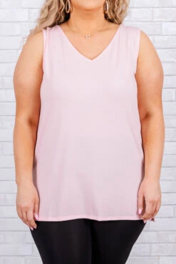 With Open Arms Tank, Dusty Pink -Chic Soul Store WithOpenArmsTank DustyPink 2
