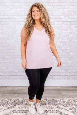 With Open Arms Tank, Dusty Pink -Chic Soul Store WithOpenArmsTank DustyPink 4