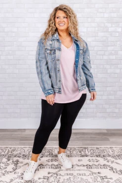 With Open Arms Tank, Dusty Pink -Chic Soul Store WithOpenArmsTank DustyPink 5