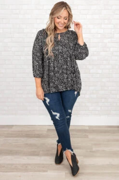 Without Fail Top, Black -Chic Soul Store WithoutFallTop Black