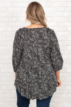 Without Fail Top, Black -Chic Soul Store WithoutFallTop Black 9801