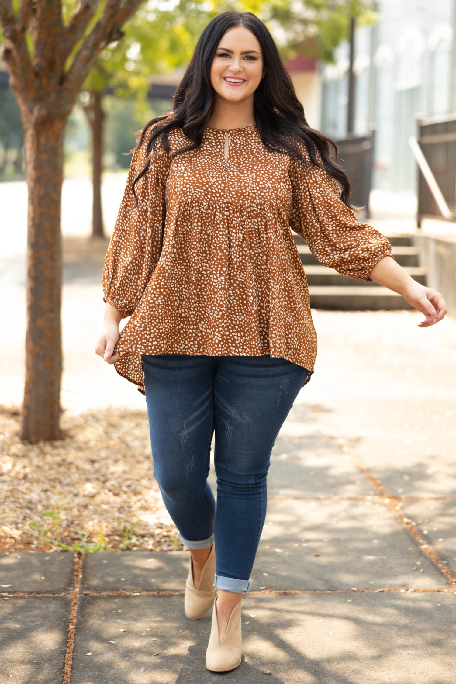 Without Fail Top, Cinnamon 4 Without Fail Top, Cinnamon - Image 2