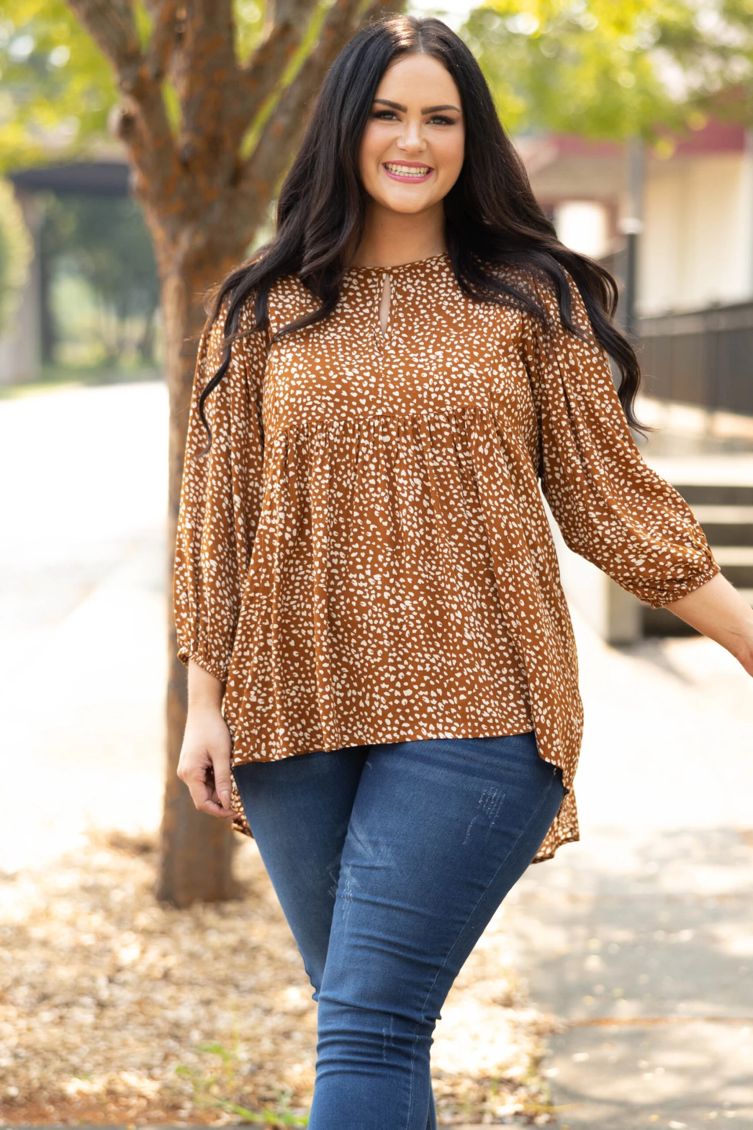 Without Fail Top, Cinnamon 3 Without Fail Top, Cinnamon