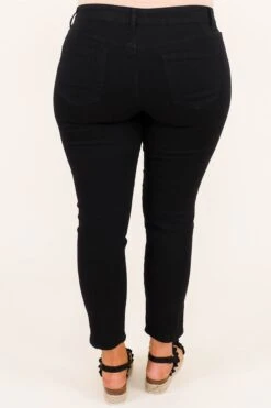 Working Magic Jeggings, Black -Chic Soul Store WorkingMagicJeggings Black 7178