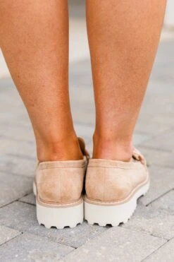 Working Woman Loafer, Taupe -Chic Soul Store WorkingWomanLoafer Taupe 5