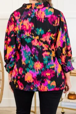 Wrapped Around My Finger Top, Black Mix 15 Wrapped Around My Finger Top, Black Mix -Chic Soul Store WrappedAroundMyFingerTop BlackMix