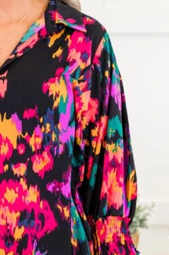 Wrapped Around My Finger Top, Black Mix 13 Wrapped Around My Finger Top, Black Mix -Chic Soul Store WrappedAroundMyFingerTop BlackMix 3