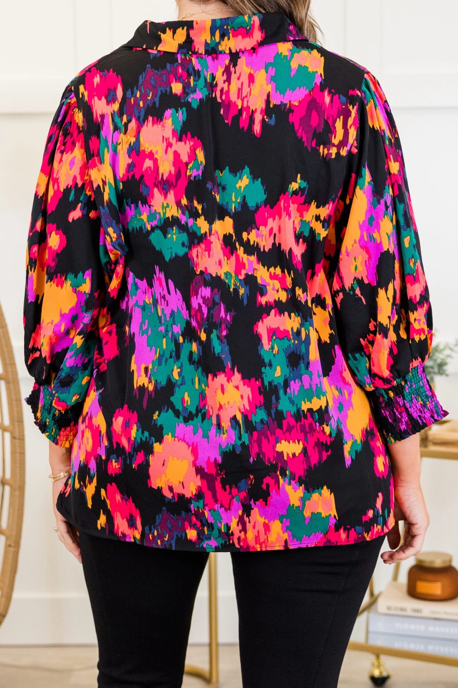 Wrapped Around My Finger Top, Black Mix 9 Wrapped Around My Finger Top, Black Mix - Image 7