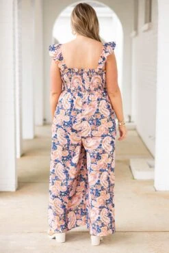 You Can Look Jumpsuit, Navy 12 You Can Look Jumpsuit, Navy -Chic Soul Store YouCanLookJumpsuit Navy 7201