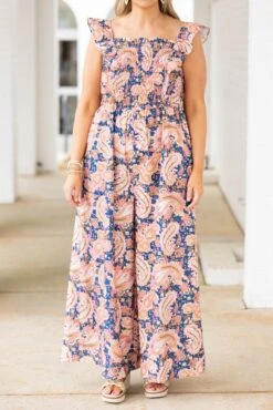 You Can Look Jumpsuit, Navy 11 You Can Look Jumpsuit, Navy -Chic Soul Store YouCanLookJumpsuit Navy 7202