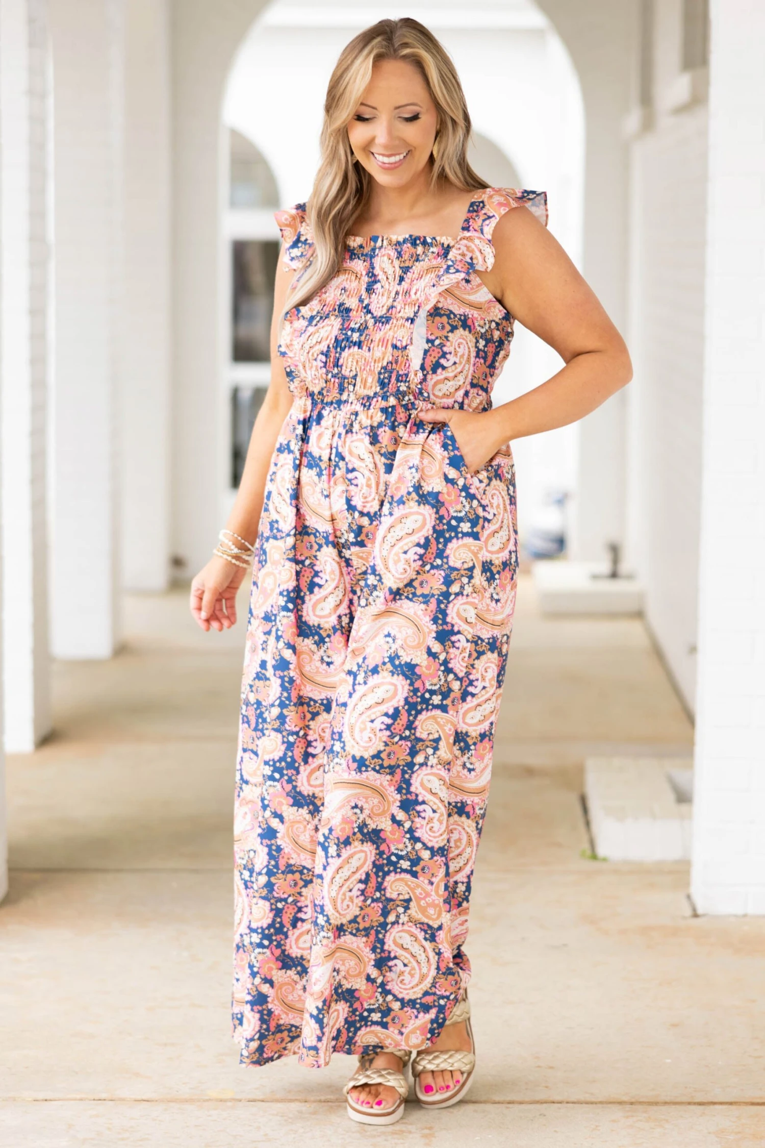 You Can Look Jumpsuit, Navy 4 You Can Look Jumpsuit, Navy - Image 2