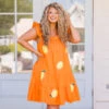 You Didn't Know Dress, Orange -Chic Soul Store YouDidn tKnowDress Orange
