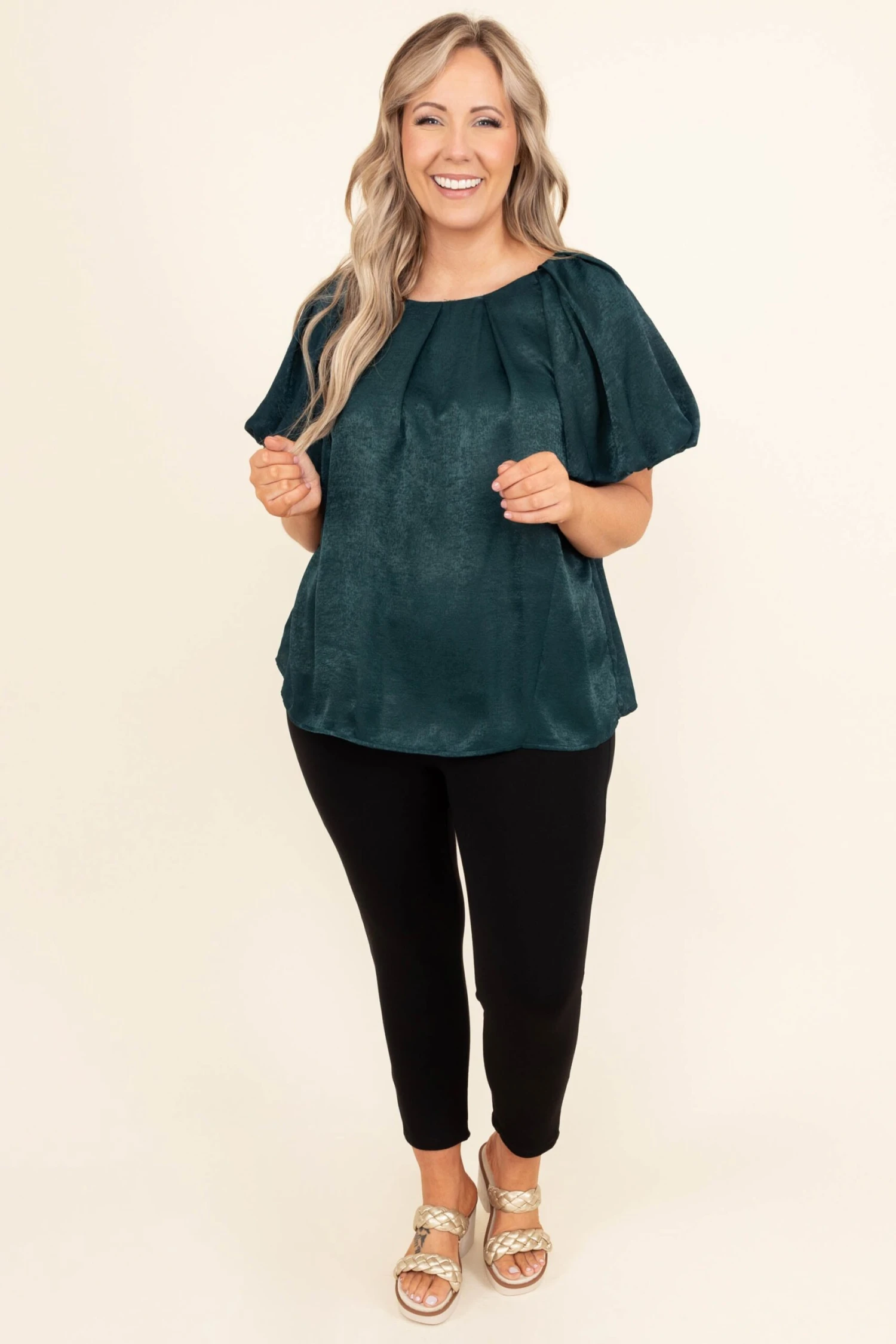 You Don't Know Me Top, Dark Teal 4 You Don't Know Me Top, Dark Teal - Image 2