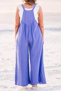 You Heard Me Right Jumpsuit, Azure Blue 12 You Heard Me Right Jumpsuit, Azure Blue -Chic Soul Store YouHeardMeRightJumpsuitAzureBlue 1