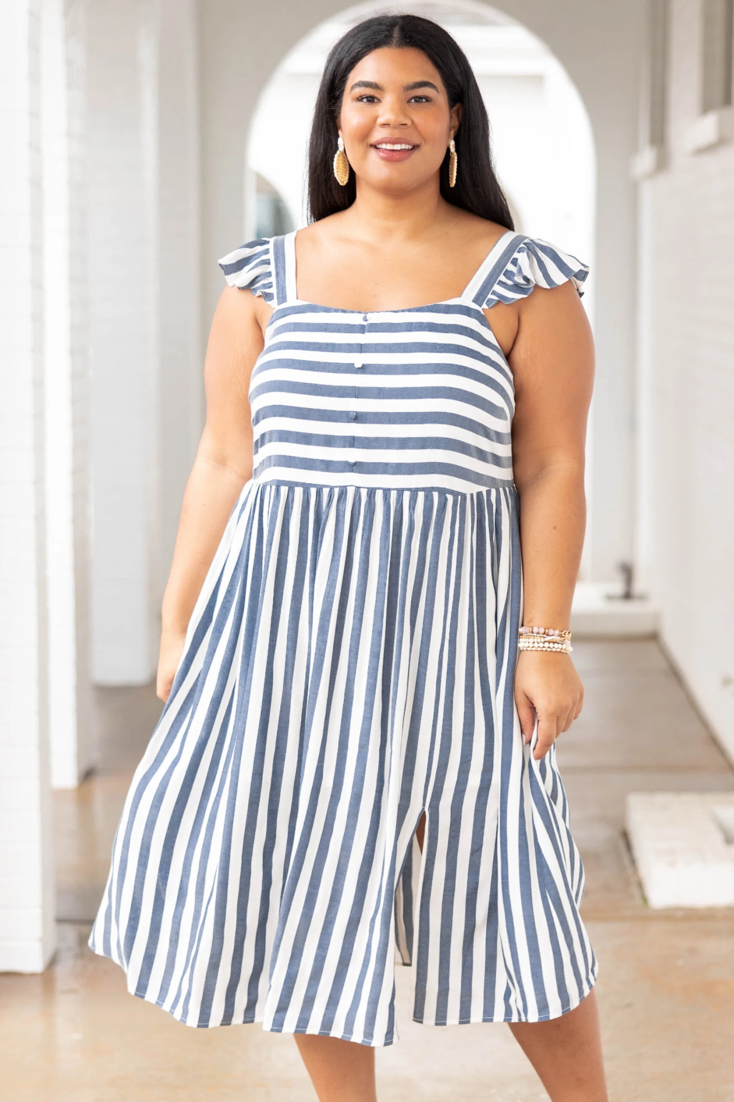 You Just Wait Dress, Denim 3 You Just Wait Dress, Denim