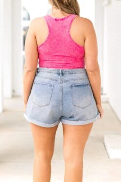 You Look Good Bodysuit, Hot Pink 12 You Look Good Bodysuit, Hot Pink -Chic Soul Store YouLookGoodBodysuit HotPink 1