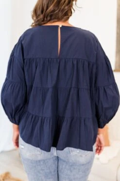 You Look So Perfect Top, Blue 12 You Look So Perfect Top, Blue -Chic Soul Store YouLookSoPerfectTop Blue 3