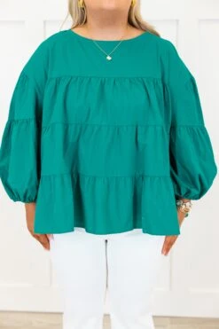 You Look So Perfect Top, Emerald 13 You Look So Perfect Top, Emerald -Chic Soul Store YouLookSoPerfectTop Emerald 2