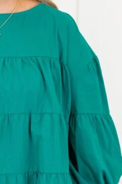 You Look So Perfect Top, Emerald 12 You Look So Perfect Top, Emerald -Chic Soul Store YouLookSoPerfectTop Emerald 3