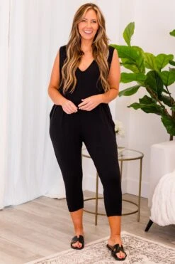 You Me And A Feeling Jumpsuit, Black -Chic Soul Store YouMeAndAFeelingJumpsuit Black 5 e1a16901 62c0 4db6 9b44 46ac1eddfcfc