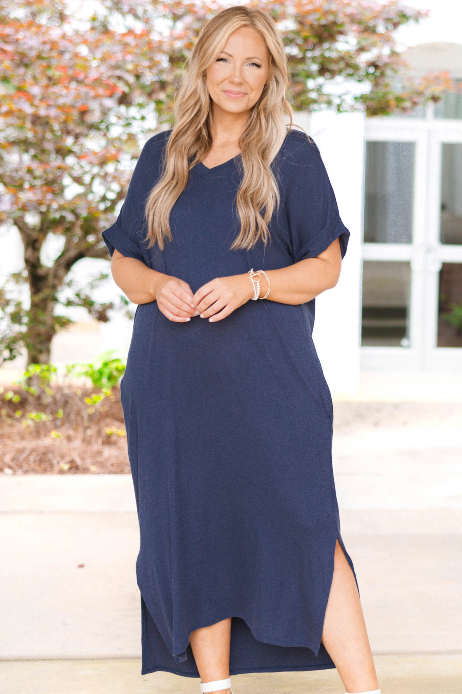 You Tried Dress, Ink Blue 3 You Tried Dress, Ink Blue