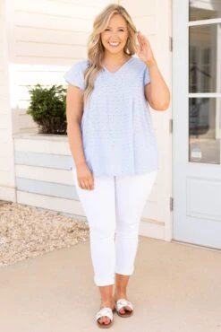 You're My Favorite Top, Blue -Chic Soul Store You reMyFavoriteTop Blue 0555