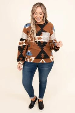 You've Got A Way Sweater, Mocha 10 You've Got A Way Sweater, Mocha -Chic Soul Store You veGotAWaySweater Mocha 8658