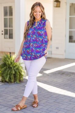 You've Got One More Tank, Royal Multi -Chic Soul Store You veGotOneMoreTank RoyalMulti 5