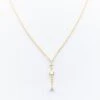 Young Sparkle Necklace, White -Chic Soul Store YoungSparkleNecklace White 8880