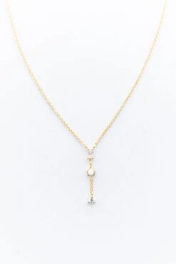 Young Sparkle Necklace, White