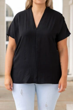 Your Lifestyle Top, Black -Chic Soul Store YourLifestyleTop Black 0331