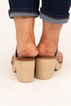 Yours Evermore Wedges, New Tan -Chic Soul Store YoursEvermoreWedges NewTan 9991