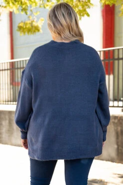 Yours In A Heartbeat Top, Navy 12 Yours In A Heartbeat Top, Navy -Chic Soul Store YoursInAHeartbeatTop Navy 9653