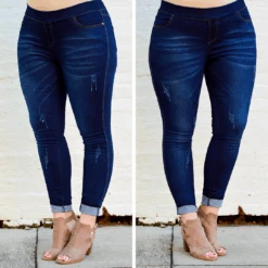 All The Answers Jeggings, Dark Wash -Chic Soul Store all the answers jeggings