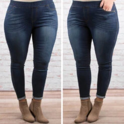 I'll Try Jeggings, Denim -Chic Soul Store i ll try jeggings